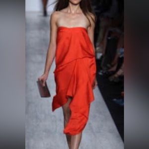 Bcbg maxAzria red cocktail dress. Sz 0 (fits xs/ xs/ 2/ 0)